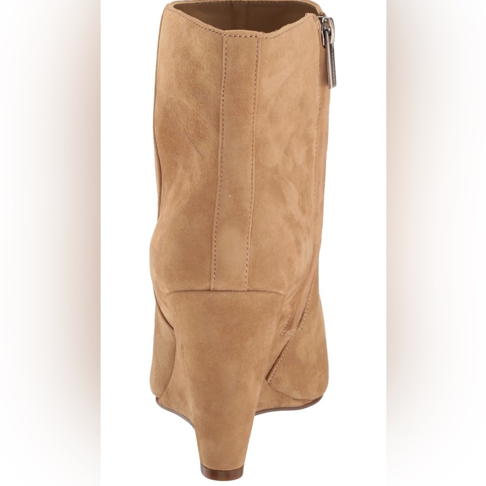 Vince Camuto Teeray Tan Wedge Ankle Boots size 11 - Picture 4 of 9
